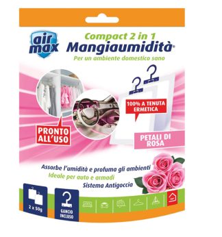 Air Max 2 mangiaumidita' appendibile Compact 2 in 1 Petali di Rosa 50gr