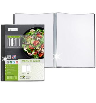 PORTA MENU TI 2 buste - personalizzabile 22x30cm Sei Rota