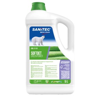 Ammorbidente neutralizzante super concentrato SOFTDET GREEN POWER 5Lt Sanitec