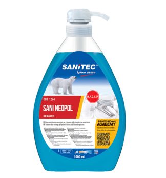 Detergente stoviglie SANI Neopol Piatti 1Lt Sanitec