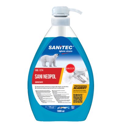 Detergente stoviglie SANI Neopol Piatti 1Lt Sanitec