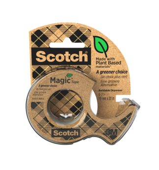 Nastro adesivo Scotch Magic™ 900 green 19mmx20mt in chiocciola