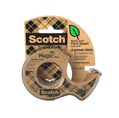 Nastro adesivo Scotch Magic™ 900 green 19mmx20mt in chiocciola