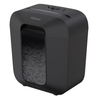 Distruggidocumenti a frammenti LX-25 nero Fellowes