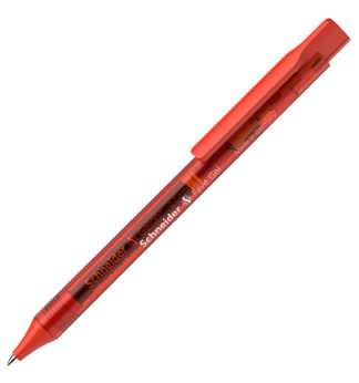 Penna gel a scatto Fave punta 0.7mm rosso Schneider