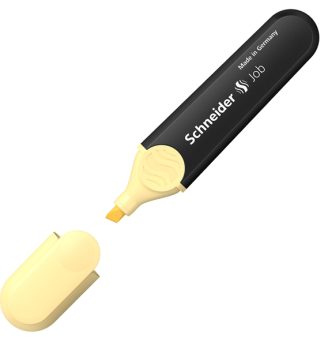 Evidenziatore JOB PPL 1-5mm giallo pastello Schneider