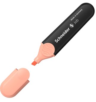 Evidenziatore JOB PPL 1-5mm arancio pastello Schneider
