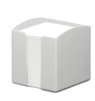 Portamemo ECO Grigio 100x105x100mm Durable