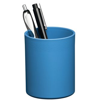 Portapenne ECO Azzurro D.80mm x H100mm Durable