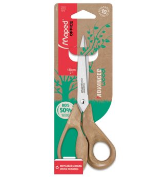 Forbici asimmetriche Advanced Wood 18cm Maped