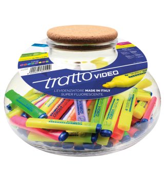 Boccia 168 evidenziatore Tratto Video colori assortiti