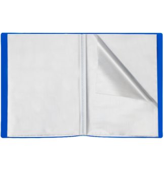 Portalistini 22x30cm - 20 buste lisce blu Eco Starline