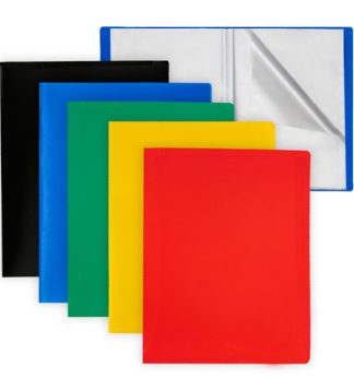 Portalistini 22x30cm - 60 buste lisce assortito Eco Starline