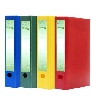 Scatola progetto 25x35cm - dorso 40mm giallo Eco Starline