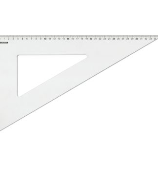 SQUADRA PROFIL ALLUMINIO 60° 35CM ARDA