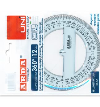GONIOMETRO UNI ARDA 360° 12CM