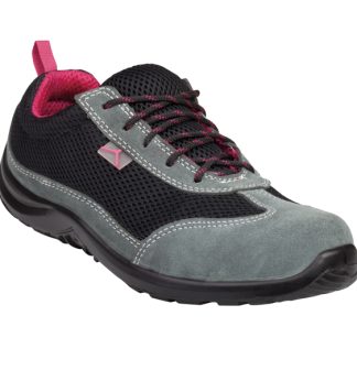Calzatura di sicurezza Como S1P SRC nero/fucsia N°41