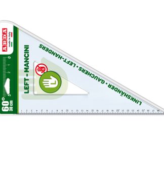 Squadra 60° - 30cm per mancini ARDA