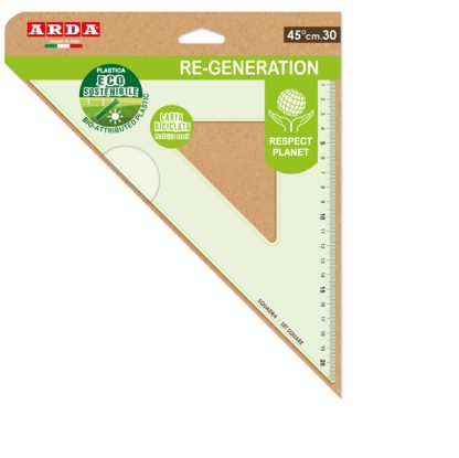 Squadra 45° 30cm Re-generation Arda
