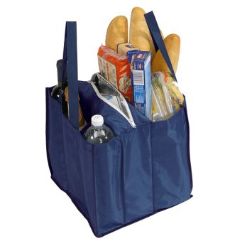 Borsa per la spesa a scomparti Comby Bag 30x30x30cm blu