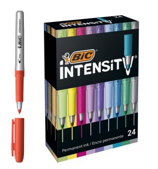 Astuccio 24 marcatori Intensity colori assortiti BIC