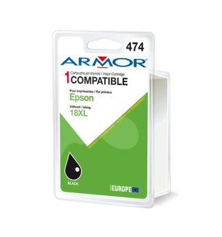 Armor Cartuccia Nero PER EPSON EXPRESSION HOME XP205, XP30