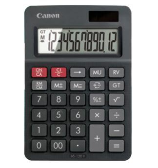 Canon Calcolatrice DESKTOP AS-120II EMEA DBL