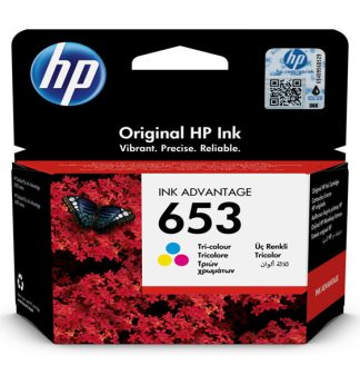 CARTUCCIA A GETTO D'INCHIOSTRO HP 653 TRICROMIA