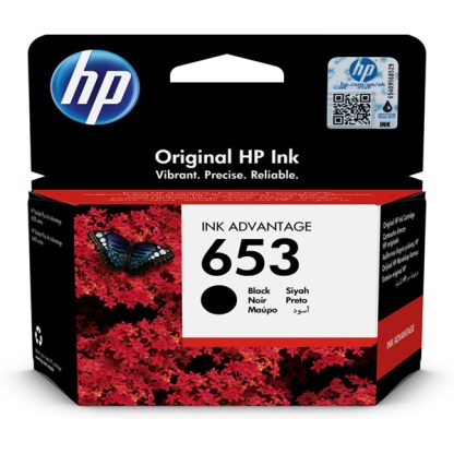 CARTUCCIA A GETTO D'INCHIOSTRO HP 653 NERO