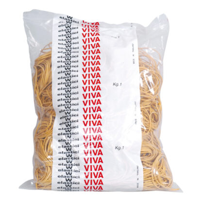 ELASTICO GOMMA GIALLO D.20 SACCO DA 1KG