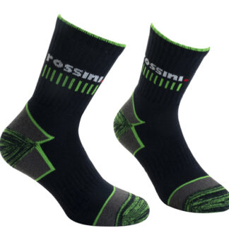 Pack 2 paia di calze da tennis Livigno taglie 36-39 blu verde