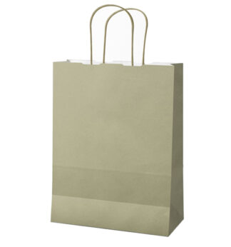 25 shoppers Twisted carta kraft 36x12x41cm salvia Mainetti Bags