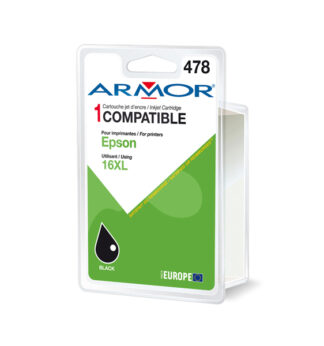 Armor Cartuccia Nero PER EPSON WORKFORCE WF2010W 2520NF