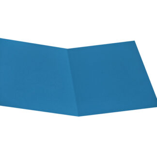 Pack 50 Cartelline Semplici AZZURRO in bristol 200g Starline