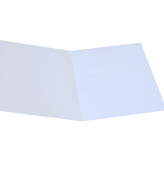 Pack 50 Cartelline Semplici BIANCO in bristol 200g Starline