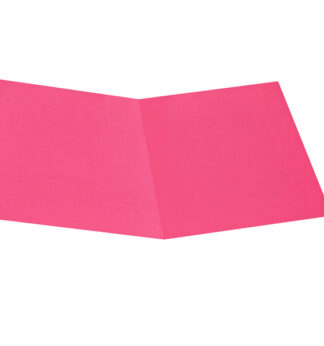 Pack 50 Cartelline Semplici CICLAMINO in bristol 200g Starline