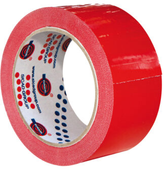 Nastro adesivo 50mm x 66m Rosso PVC 350 Eurocell