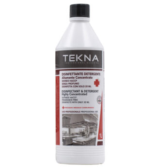 Disinfettante detergente per superfici super concentrato 1lt Tekna