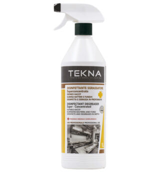Disinfettante sgrassatore superconcentrato senza profumo 1lt Tekna
