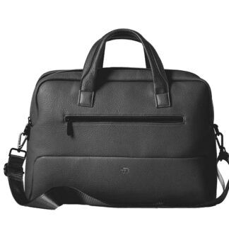 Borsa c/manici Gate Trended ecopelle dim. 41x30x15cm nero InTempo