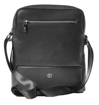 City bag medium Gate Trended ecopelle dim. 25x30x6cm nero InTempo