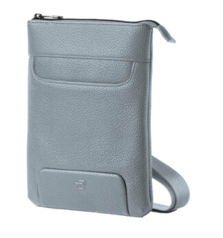 City bag piccola Gate Trended ecopelle dim. 20x26x2cm azzurro InTempo