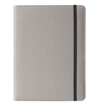 Portablocco Meet c/elastico dim. 31x25x1,4cm grigio InTempo