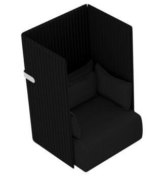 Divanetto 1 posto Oasis OA1 nero