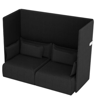 Divanetto 2 posti Oasis OA2 nero