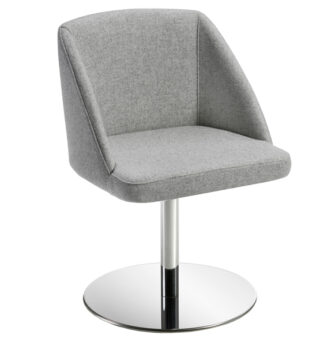 Poltroncina attesa Norma NOG grigio chiaro