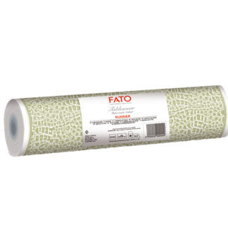 Runner 0,40x24mt Linea tablewear decorati Croc Skin salvia Fato