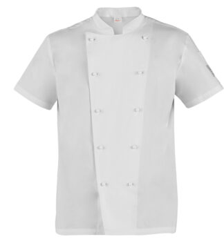 Giacca da cuoco Tommaso a manica corta Tg. XL bianco
