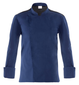 Giacca da cuoco Raul a manica lunga Tg. L blu