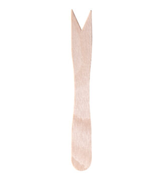 100 Forchettine monouso in legno 8,5 cm Signor Bio